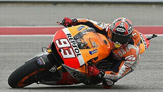Marquez auch im dritten Training an der Spitze
