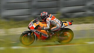 Marquez gibt auch im Warm Up den Ton an Marquez gibt auch im Warm Up den Ton an