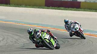 EVO-Piloten mit Schwierigkeiten in Aragon