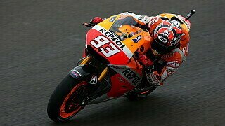 Marquez opferte erstes Training Marquez opferte erstes Training