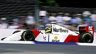 Vettel fährt Senna-McLaren