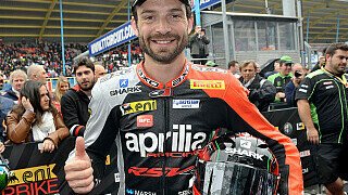 Freud und Leid bei Aprilia in Assen