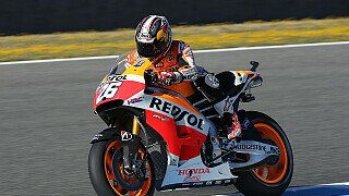 Pedrosa im 3. Training vor Lorenzo Pedrosa im 3. Training vor Lorenzo