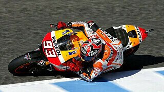 Marquez in Jerez auch beim Test voran Marquez in Jerez auch beim Test voran