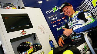 Aegerter testet in Brünn Forward-Yamaha