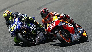 Rossi und Marquez im großen Vergleich