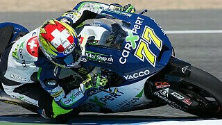 Aegerter mit Bestzeit im dritten Training Aegerter mit Bestzeit im dritten Training