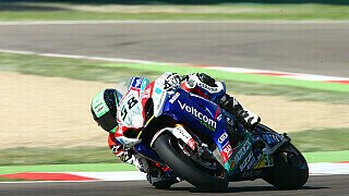 Missratener Trainingstag für Suzuki in Imola