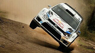 Rallye-Weltmeister Sebastien Ogier am Start Rallye-Weltmeister Sebastien Ogier am Start