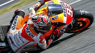 Marquez bleibt im Warm-Up vorn