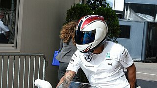 Lewis Hamilton: Nach dem Rennwochenende in Spanien hatte ich etwas Arbeit vor mir, um das Auto genau so hinzubekommen, wie ich es gerne habe. Es war am Ende so wahnsinnig eng zwischen unseren beiden Autos und ich musste sicherstellen, dass ich alles gebe, um alles herauszuholen, was den kleinen Unterschied ausmachen könnte., Foto: Sutton
