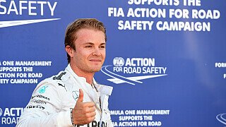 Nico Rosberg: Es ist eine schwierige Kurve und leider ist mir der Fehler unterlaufen. Es tut mir leid für Lewis, ich wusste nicht, wo er positioniert war. Das ist nicht gut, aber es ist so. Ich habe mich beim Team entschuldigt. Es war natürlich nicht der Wunsch, stehen zu bleiben., Foto: Sutton
