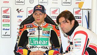Schwerer Sturz von Bradl überschattet Warm-Up Schwerer Sturz von Bradl überschattet Warm-Up