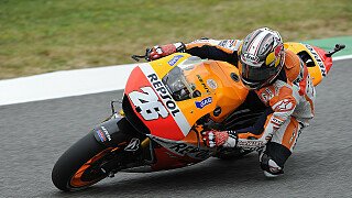 3. Training: Pedrosa voran, Bradl stürzt