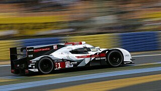 Audi-Pilot Duval in Le Mans schwer verunfallt