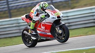Pramac-Piloten kämpfen mit Richtungswechseln