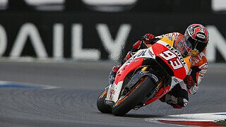 Marquez musste sich selbst bremsen