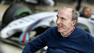 Schweigeminute für Frank Williams bei Formel-E-Test in Valencia Schweigeminute für Frank Williams bei Formel-E-Test in Valencia