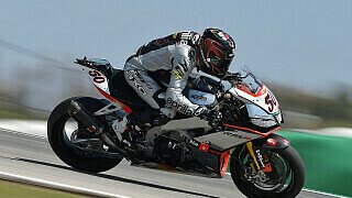 Melandri nach Bestzeit happy