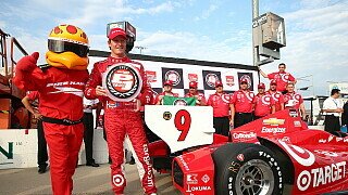 Erste Startreihe für Ganassi in Iowa