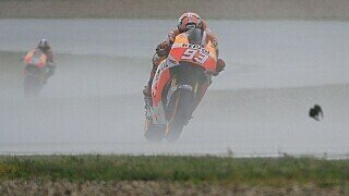 Marquez stürzt bei verregnetem Brünn-Test