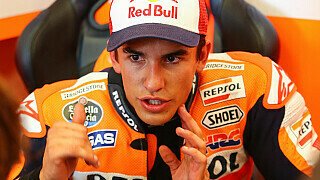 Marquez: Fast zwei Stürze - dann Pole