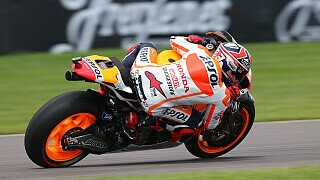 Marquez im vierten Training mit Bestzeit