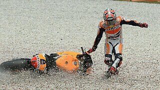 Verletzter Marquez stürzt im 4. Training erneut
