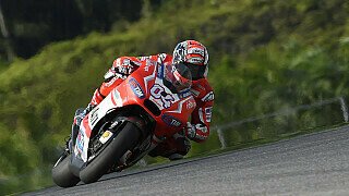 Positiver Start: Ducati an der Spitze dran