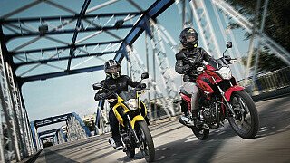 Honda zeigt neue CB125F Honda zeigt neue CB125F
