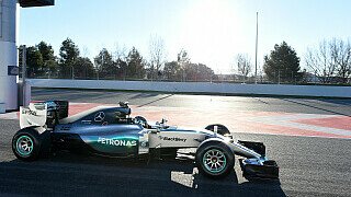 Der fleißigste Pilot der Testfahrten war Nico Rosberg mit insgesamt 3.462 abgespulten Kilometern. In Jerez fuhr der Vizeweltmeister 1.363 Kilometer, bei den ersten Tests in Barcelona waren es 917 und zum Abschluss 1.182. , Foto: Sutton