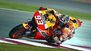 Katar: Repsol-Honda-Duo von Strecke überrascht