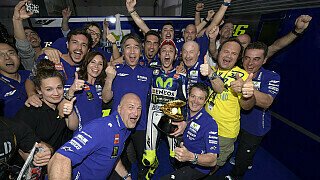 Katar GP - Sonntag - Rossi feiert