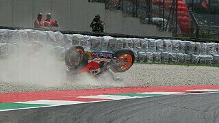 Marquez gesteht: In jeder Kurve über dem Limit