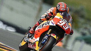 Warm-Up: Marquez brummt Yamaha halbe Sekunde auf