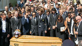 Begräbnis von Jules Bianchi