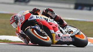 Schwächste Strecke: Marquez kann mit P2 leben Schwächste Strecke: Marquez kann mit P2 leben