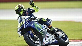 Warm-Up: Rossi dank Wetterumschwung vorne Warm-Up: Rossi dank Wetterumschwung vorne