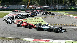 Italien GP: Hamilton siegt, Rosberg Motorschaden