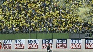 Rossi trainiert in Misano: Darf der denn das?