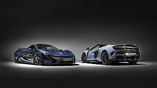 McLaren 675LT Spyder und P1 McLaren 675LT Spyder und P1