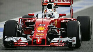 Vettel tauft neuen Ferrari nach einer Pizza