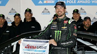 Family Affair: Kurt Busch erbt Pole von Kyle Family Affair: Kurt Busch erbt Pole von Kyle