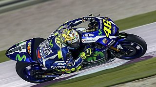 Rossi startet mit Crash in den Katar-Test