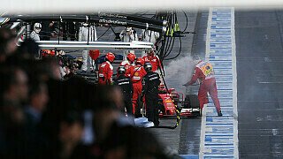 Räikkönen in Melbourne Strategie- und Defekt-Opfer