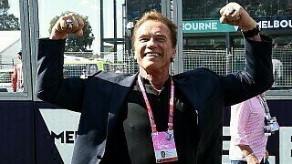 Der Terminator ist zurück. Wahrscheinlich kommt er jetzt jedes Jahr zum Australien GP. Nach dem Motto: I'll be back., Foto: Sutton
