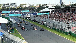 Zum 32. Mal gastierte die Formel 1 in Australien und zum 21. Mal im Albert Park. , Foto: Sutton