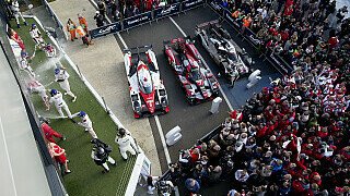 Unfall, Platten, Disqualifikation: LMP1-Chaos
