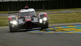 Audi fährt Bestzeit beim Le-Mans-Vortest Audi fährt Bestzeit beim Le-Mans-Vortest