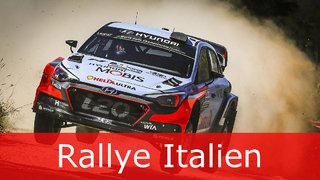 Ticker: News-Splitter Rallye Italien 2016